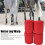Durable AntiChafing Equine Leg Protectors With Elastic-Red 2pcs 6