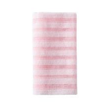 Weicher Badeschrubber für empfindliche Haut,-Rosa Streifen