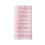 Serviette de bain longue et douce pour peaux-Rayures roses 1