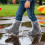 5 Pair Elastic Water Resistant Shoe Shield Clear-Short style 7