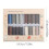 Pack de fils de coton Enduring 40s/2, 20 tons brillants,-Sombre 4