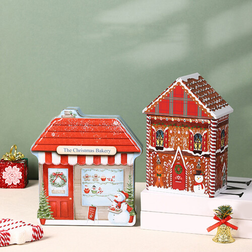Seasonal Decorative Iron Storage Unit For-Gingerbread man 1
