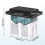 Aquarium Floating Hatchery Container Transparent Safe Breeding 3