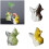 Artistic Frogs-Shaped Planting Premium Ceramic Materials-Green 3