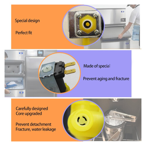 Ice Machine Replacement Water Entrance Solenoid Gate 1
