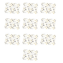Festival Cartoon Reindeer Design Wrapping Sheets User-Style F