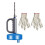 Rubber Drain Auger Set User Friendly Design Removes Clogs 1