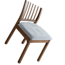 Housse de coussin de chaise en polaire lavable en-Gris gentleman