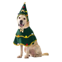 Pet Party Costume Tree Outfit Quick Fastening Design-Split