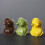 Artistic Frogs-Shaped Planting Premium Ceramic Materials-Green 7