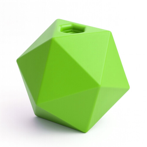 Oypla Coco Equestrian Green Refillable Hexagonal Horse Treat Ball Stable Paddock Toy 1