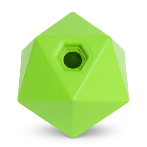 Oypla Coco Equestrian Green Refillable Hexagonal Horse Treat Ball Stable Paddock Toy 2