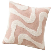 Velvets Pillow Protectors Wrinkles Proof Fabric-Pink