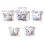 Housse de coussin en velours lavable, taie d'oreiller à fleurs-3 4