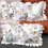 Housse de coussin en velours lavable, taie d'oreiller à fleurs-3 3