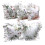 Housse de coussin à fleurs minimalistes, garniture à volants,-5 5
