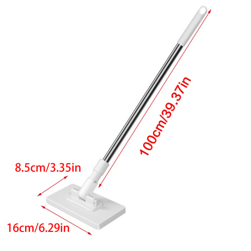 Cleaning Mop With Automatic Microfiber Clamp Systems -B B B B B 1