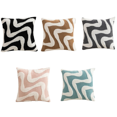 Soft Velvets Pillowcase Fabric Easy Maintenance Bedroom-brown 1