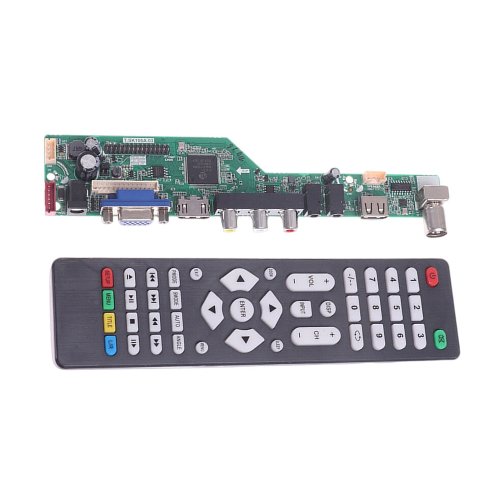 Ergonomic Tv Mainboard Control Keypad With-Motherboard Plus Rem 7696001432761