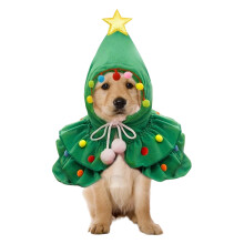 Dog Christmas Party Attire Tree Outfit Machine-Conjoined