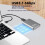 mSATA to USB 3.1 Gen 2 6Gbps Enclosure Adapter Case for mSATA 7