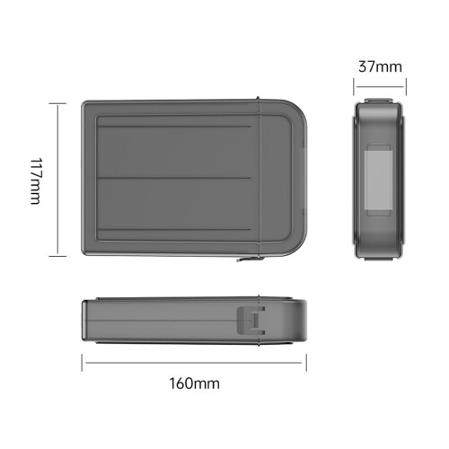 Reliable Hard Disk Protections Box Compatible for-1 pack 2