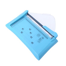 Leichter Papierschneider, tragbarer Fotopapierschneider mit-Blau