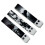Keyboards Straps Fire68 Straps For Enhances-Black white 2
