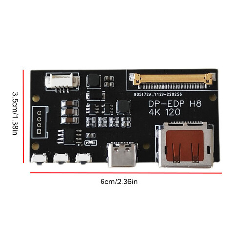 Carte de conversion DP vers EDP pour surveillance industrielle, 2