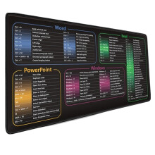 Desk Pad with Excels Word-300x800x2MM Popular English 3