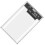 Boîtier pour disques durs externes de 2.5-USB3.1 transparent 4