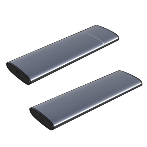 Boîtier compact en alliage d'aluminium pour-Protocole NVMe 1
