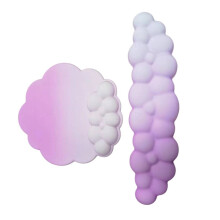 Tapis de souris en Silicone, repose-poignet,-Sakura Rose Fantôme
