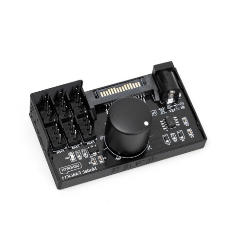Computer Cooling Fan Speed Controller Fan Support Full For NAS