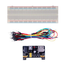 Module d'alimentation de planche à pain MB102 3.3V/5V + 65 fils