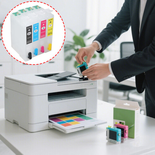 Pack Of 1 Empty Refillable Ink Cartridges Set For 2