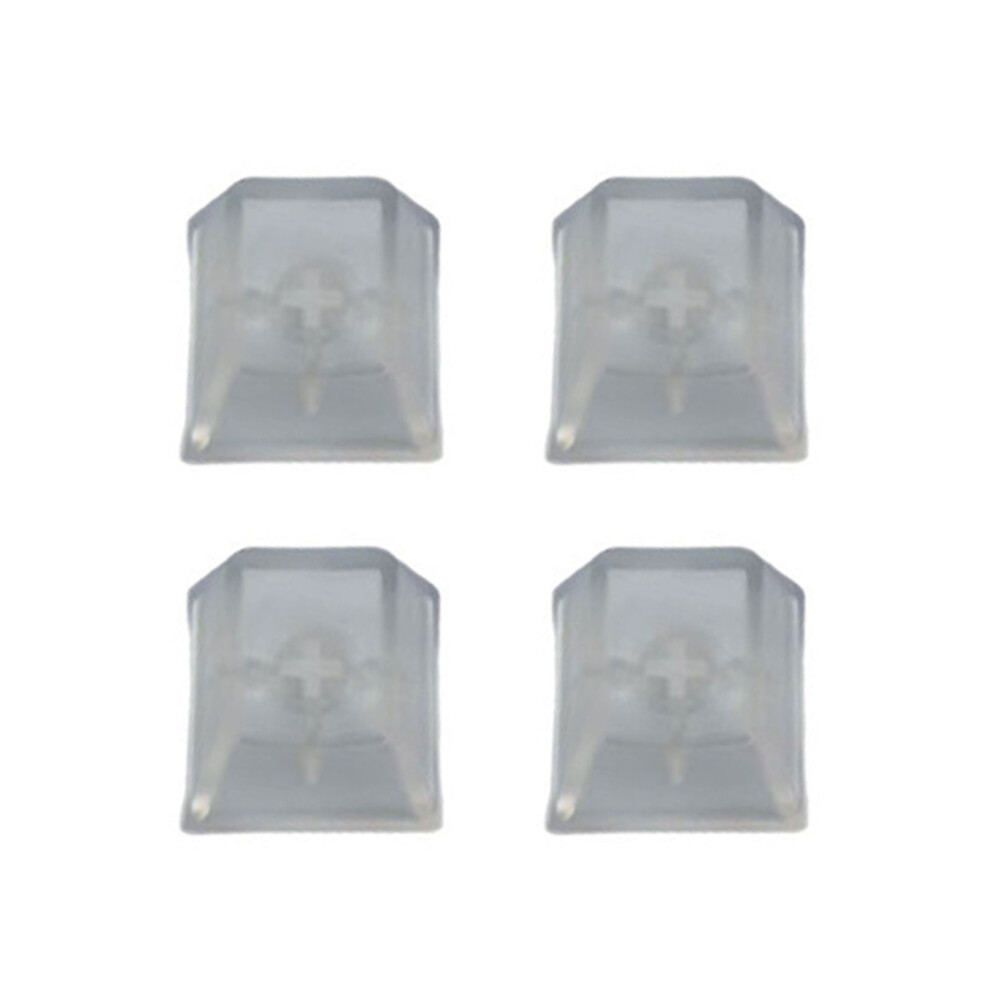 4Pcs Blank Crystal Transparent Keycap Pc Profile-Transparent 7704000840569