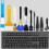 Ensemble de brosses multifonctions de nettoyage électronique, 5