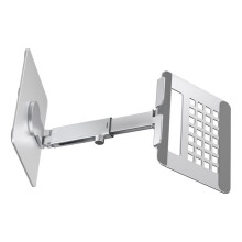 360 Rotation Aluminum Alloy Tablets Holder-H06 bracket gray