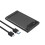 Boîtier de disque dur USB3.0/USB 3.1-USB3.0 noir transparent 1