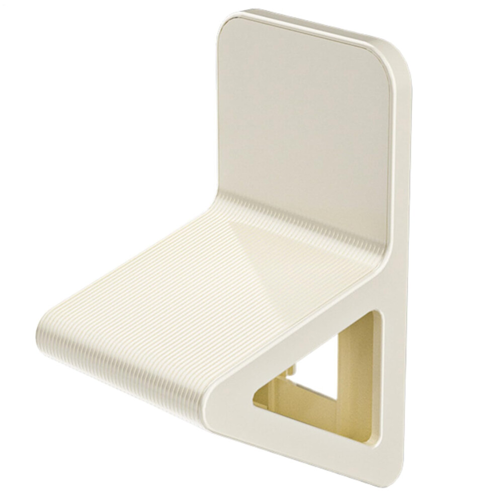 White Shaving Foot Rest For Shower Â Triangular, Nonslip Pedal For Leg Shaving Stable Bathroom Step Stool,