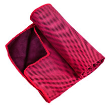Tuáille Fuaraithe chun Stróic Teasa a Chosc le hÉifeacht Fuaraithe Meandarach, Tuáille Bog, Breathable, Fuar, Fabraice Triomú Tapa,