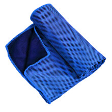 Tuáille Fuaraithe chun Stróic Teasa a Chosc le hÉifeacht Fuaraithe Meandarach, Tuáille Bog, Breathable, Fuar, Fabraice Triomú Tapa,