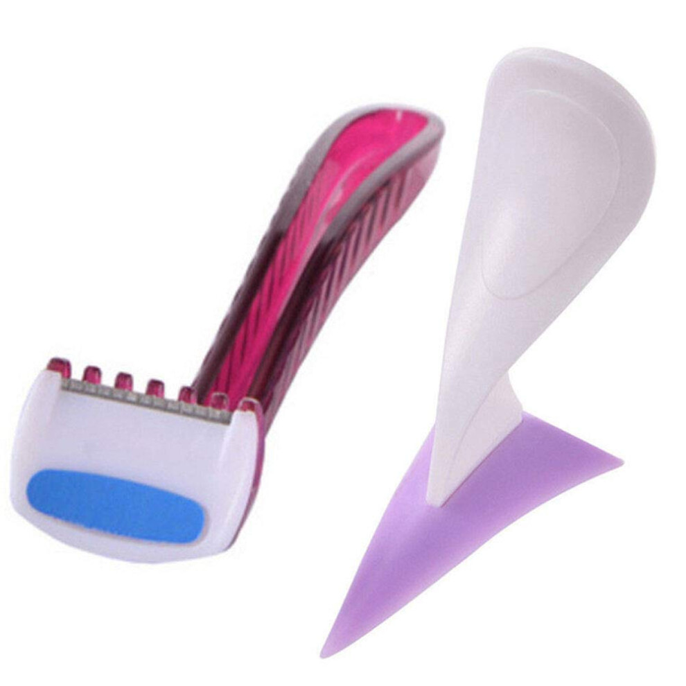Zonster Bikini Dedicated Private People Shaving Stencil Stencil Hair Razor Intimate Shaping Tool for Female