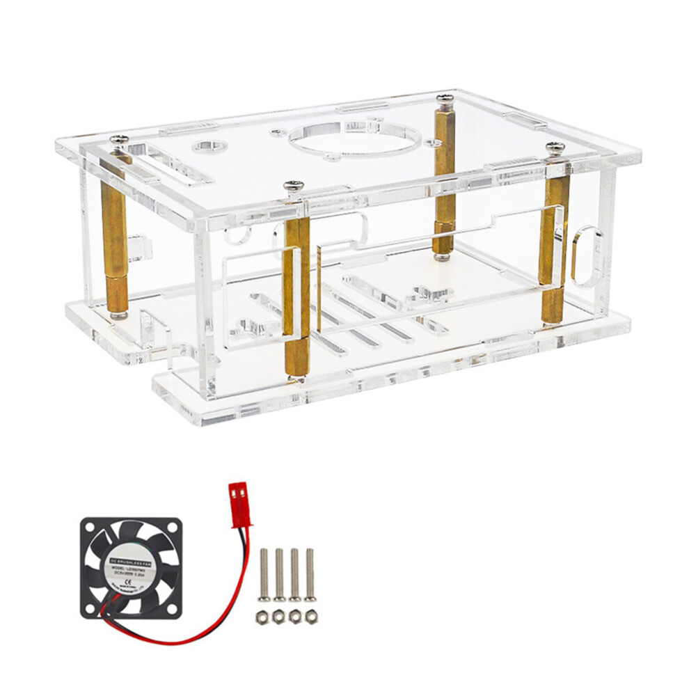 Acrylic Case Transparent Enclosure Active-Case And Cooling Fan 7704000840057
