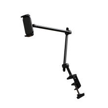 Multiple Position Tablets Holder Heavy Duty Metal Base-Black