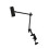 Multiple Position Tablets Holder Heavy Duty Metal Base-Black 1