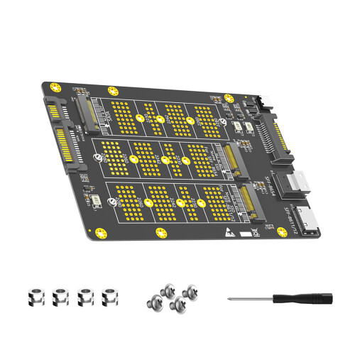 3-in-1-Solid-Disk-zu-SFF-8611/8612-SFF-8654-Schnittstellen-Adapte