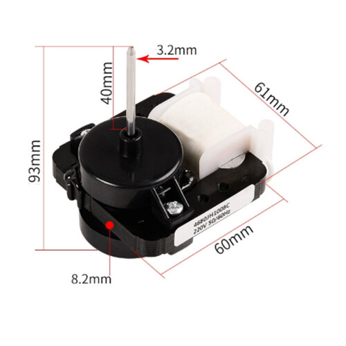 Refrigerator Fan Motor Replacement Simple Installation Freezer 2