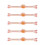 5Pcs Floral Cheongsam Button Flower Decorative Knot-Model 6 1